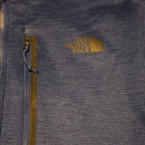 The North Face royal blue 1/4 zip